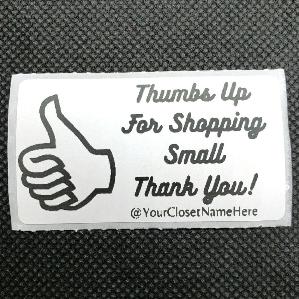 8/$20 40ct Customizable Stickers 2.25" x 1.25" White Labels
